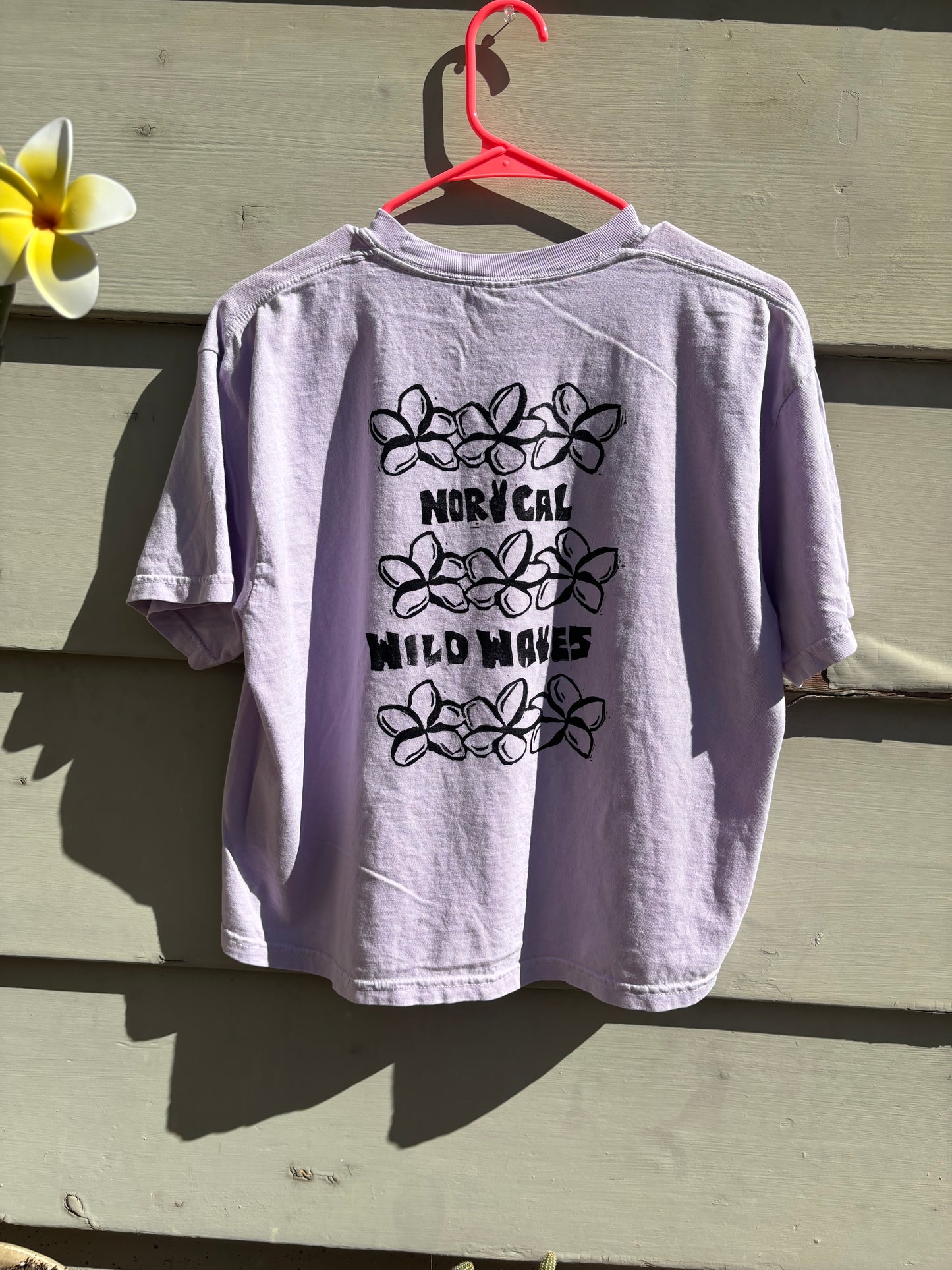Plumeria Box Tee (Size L)