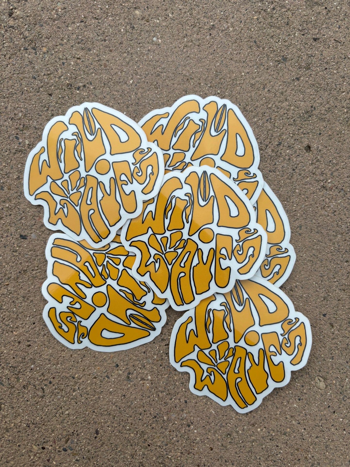 Wild Waves Sticker