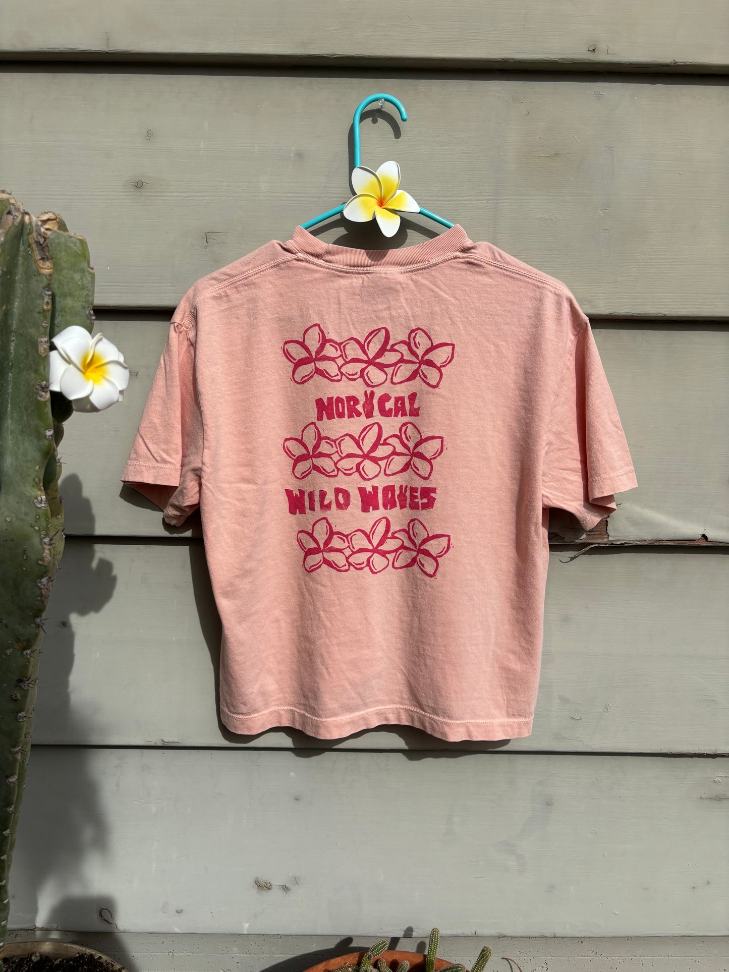 Plumeria Box Tee (Size M)
