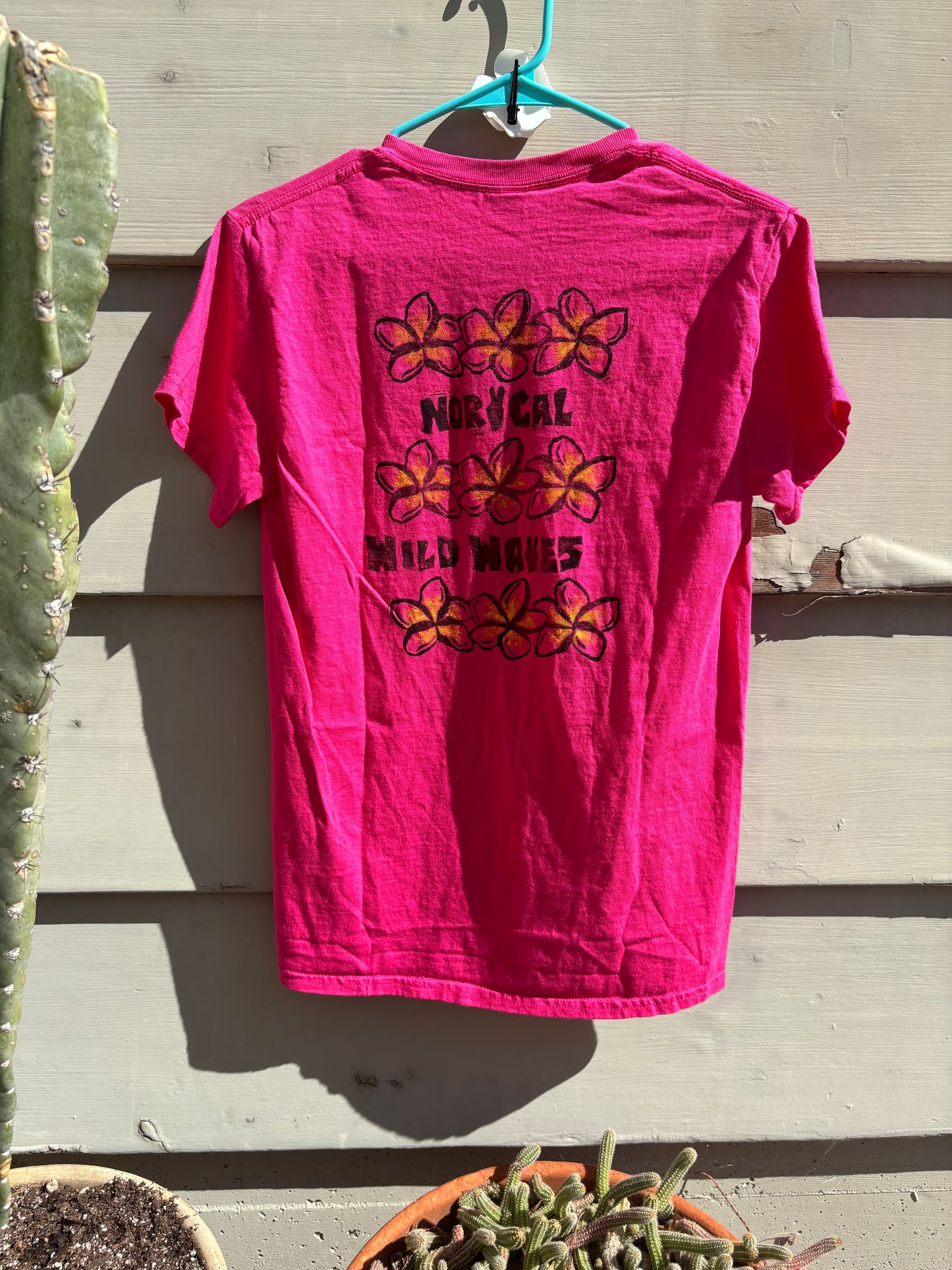Plumeria Flower Tee (Size XS)