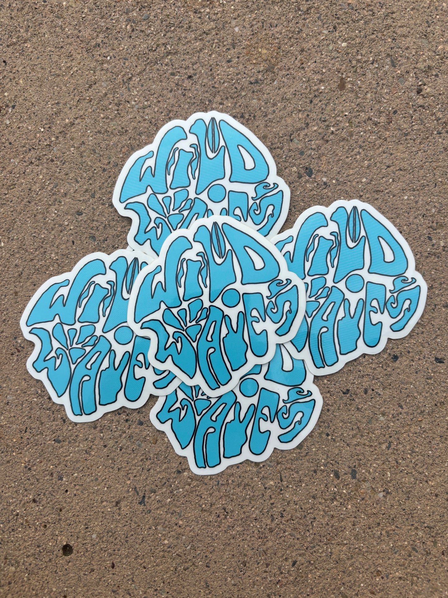 Wild Waves Sticker