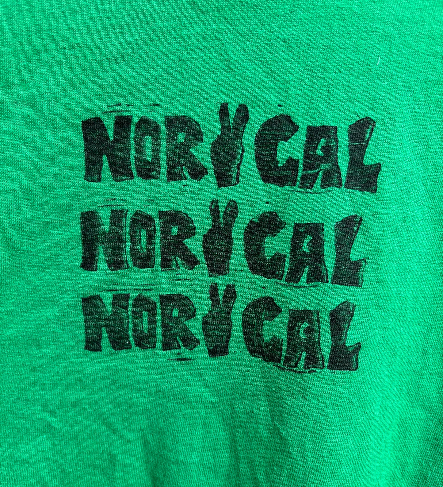 Vintage Hand Printed Tee (Size S)