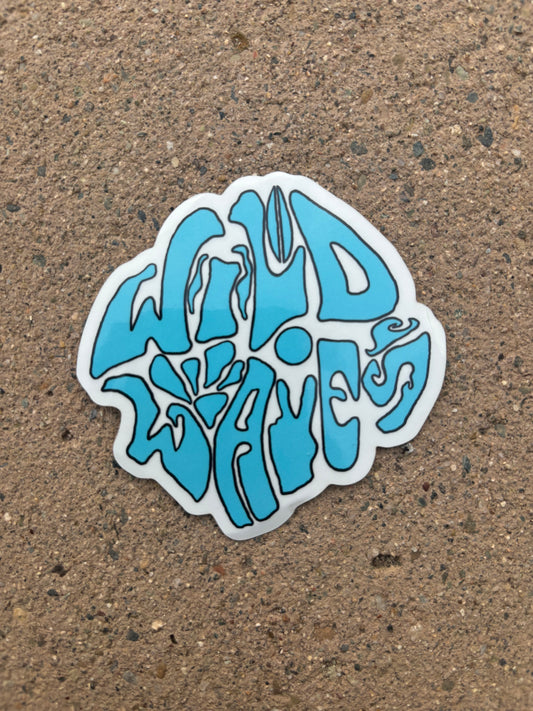 Wild Waves Sticker