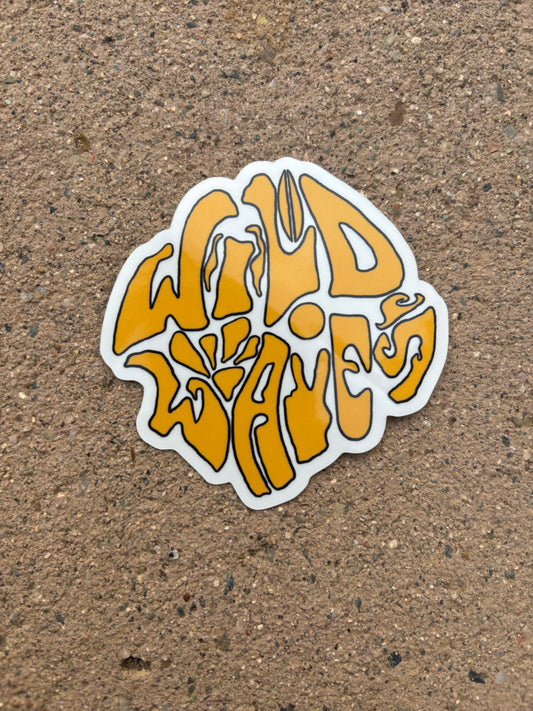 Wild Waves Sticker