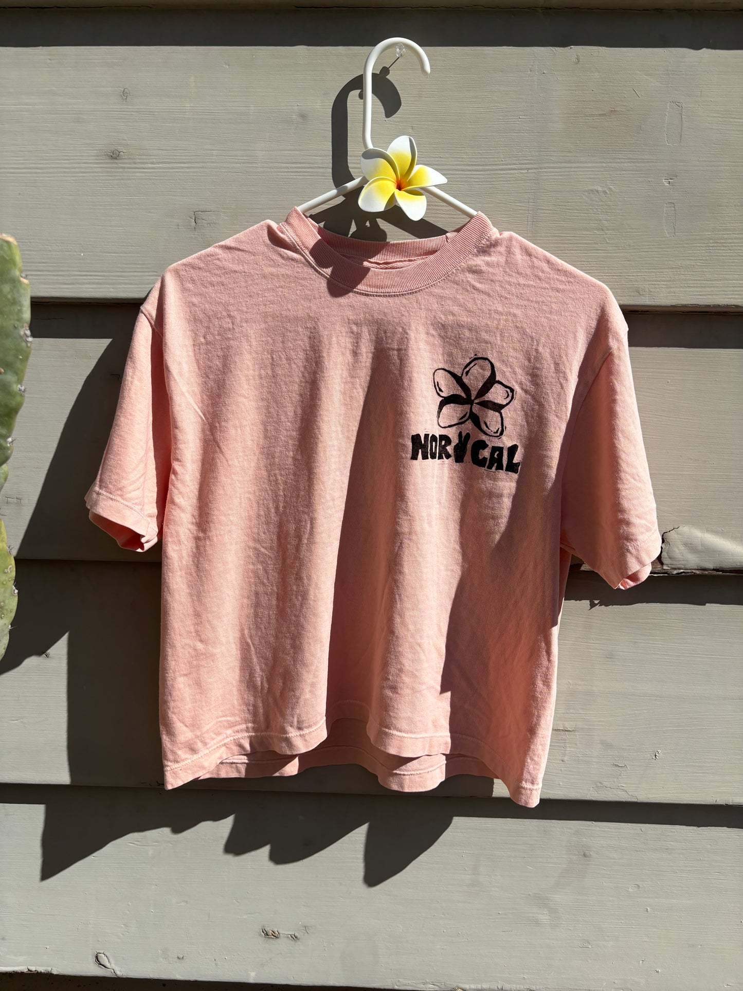 Plumeria Box Tee (Size M)