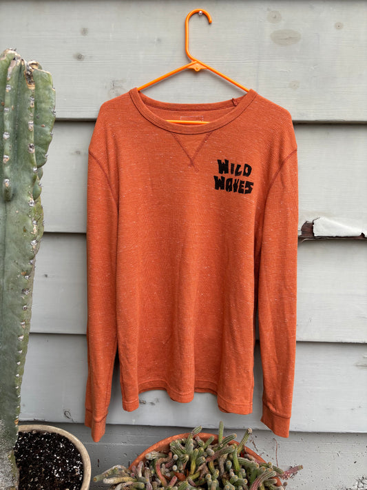 Long Sleeve Wild Waves Tee (Size L)